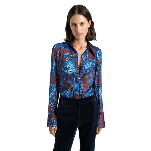 Cue Palatial Paisley Shirt